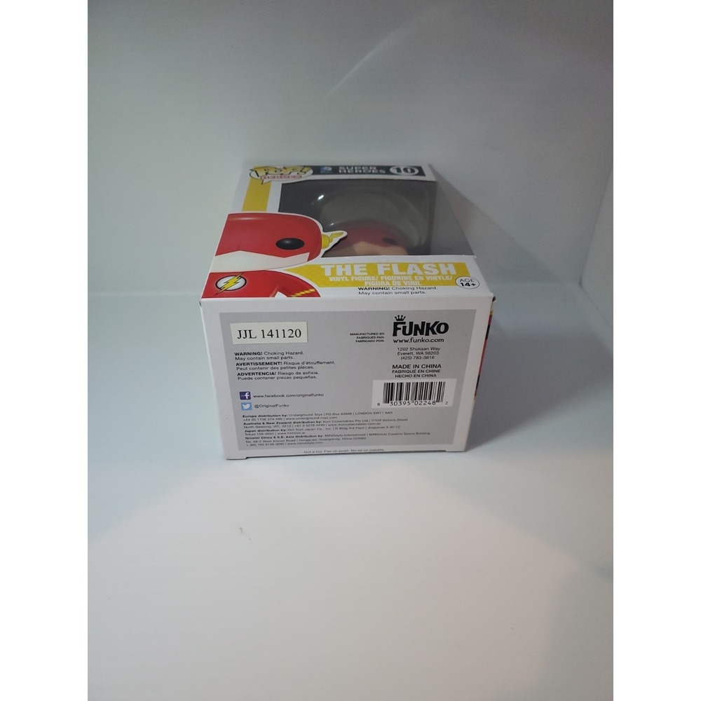 Funko Pop! DC Universe Super Heroes the Flash #10 Vinyl Figure - Picture 6 of 6